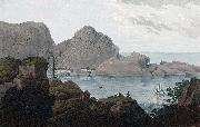 John William Edy Islands of Heliesund and HellisOe oil painting